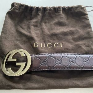 Authentic Gucci Marmont wide belt